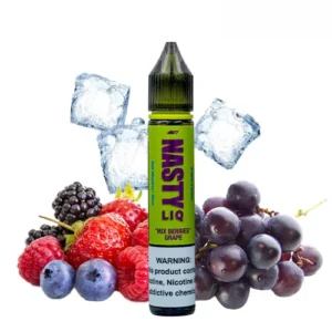 سالت انگور توت فرنگی یخ نستی (30میل) NASTY LIQ MIX BERRIES GRAPE